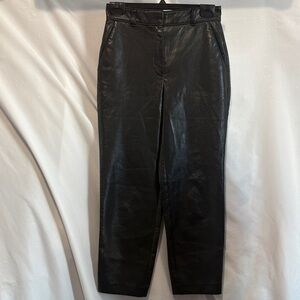 Babaton Shiny Black Skinny Pants XS215